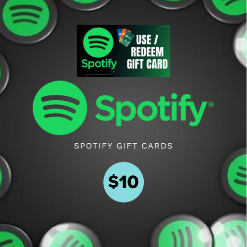 Un Utilized Spotify Gift Card-2023